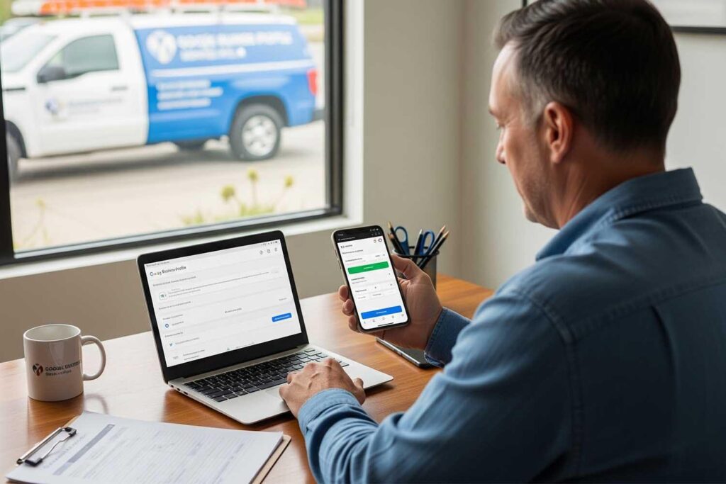 Local SEO audit for a Luton business