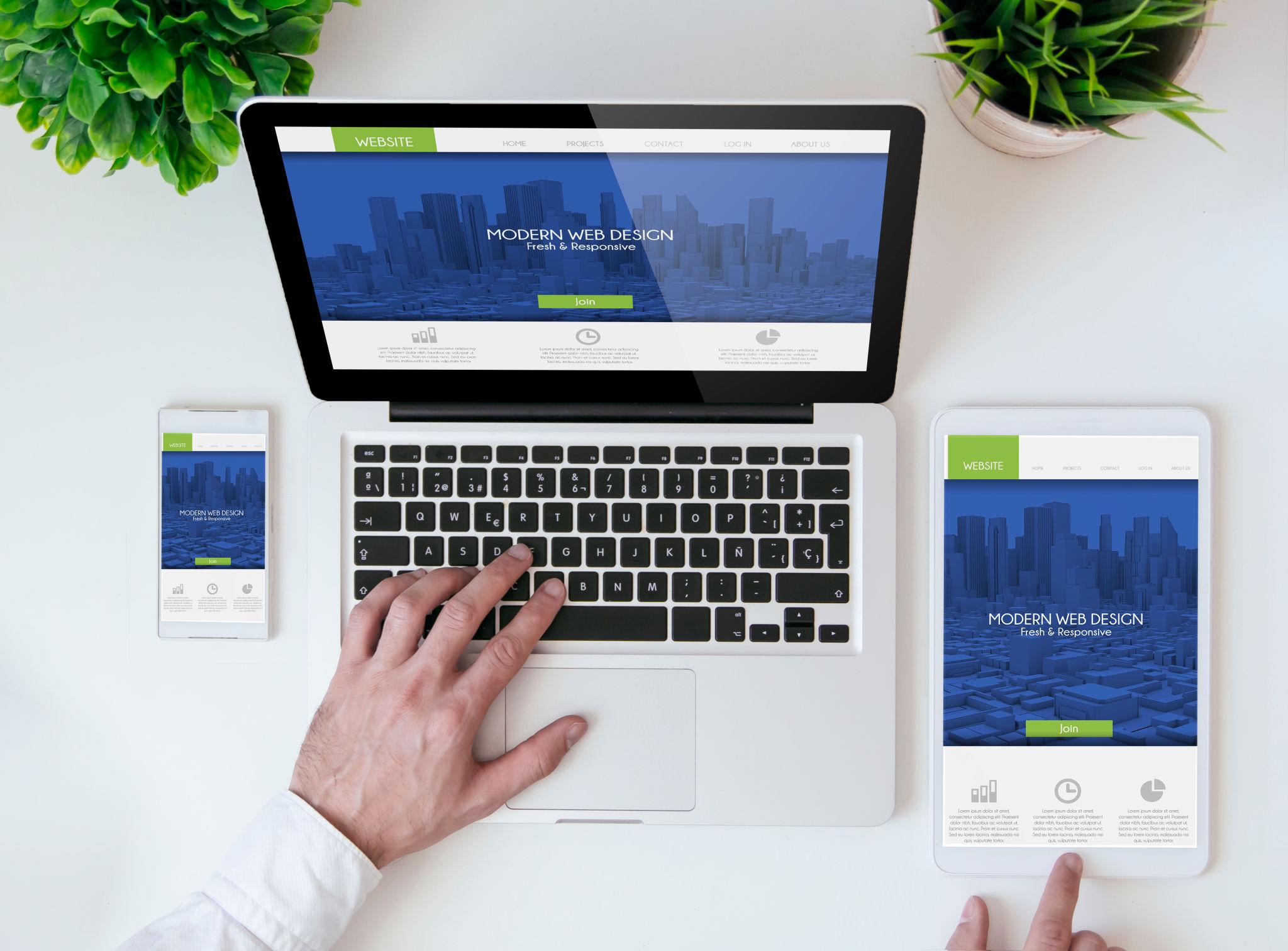 Launch Responsive website design for UK small businesses
