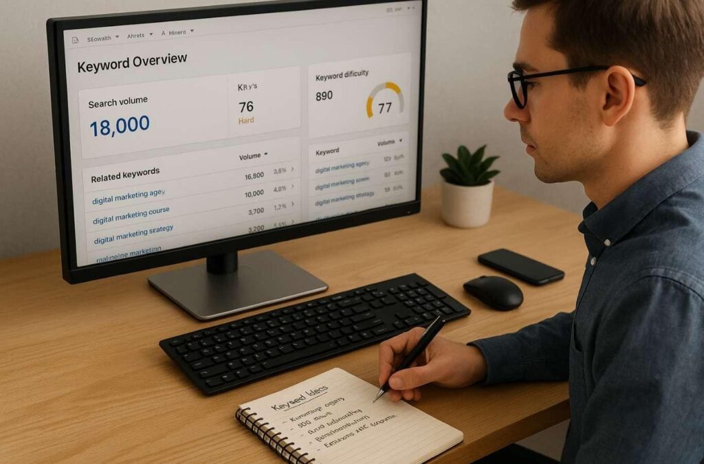 SEO keyword research for UK businesses